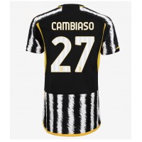 Juventus Andrea Cambiaso #27 Domáci Ženy futbalový dres 2023-24 Krátky Rukáv